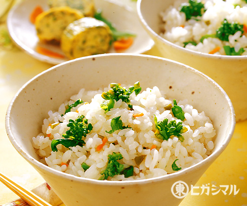 菜の花ごはん