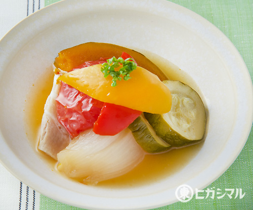レシピ画像：夏野菜の煮物