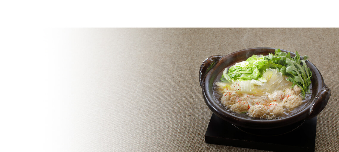 レシピ画像:白菜と鶏だんごの鍋