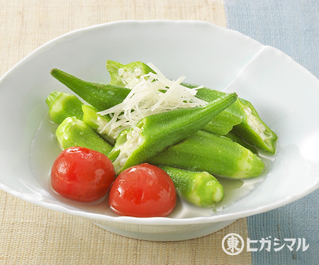 夏野菜のだししょうがびたし