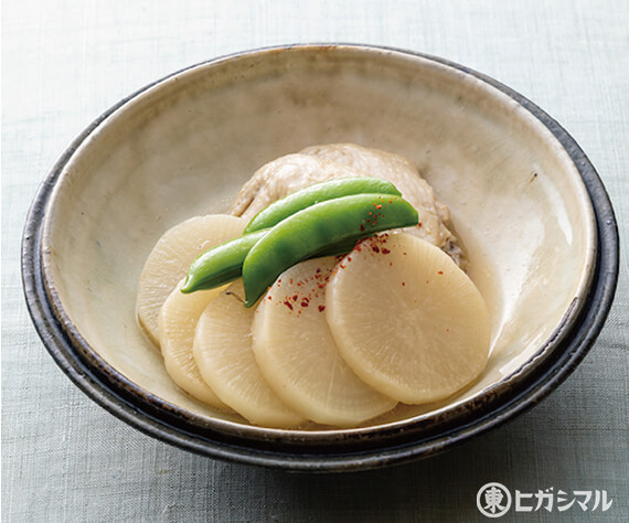 鶏手羽と大根のさっと煮