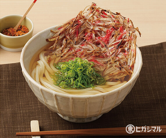 焼きごぼううどん