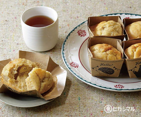 米粉の淡口バナナマフィン
