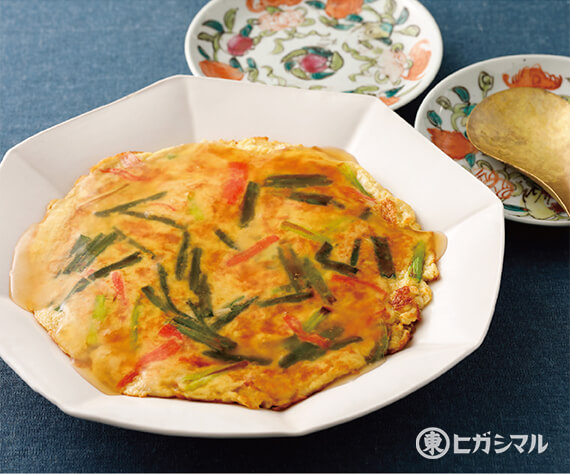 とろろ入り簡単かに玉